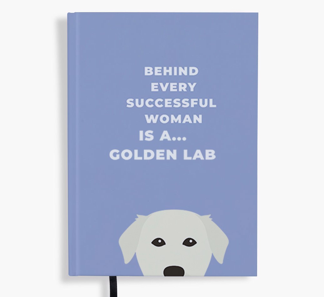 Successful Woman: Personalised {breedFullName} Notebook