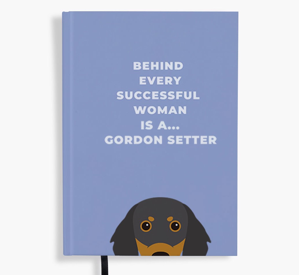 Successful Woman: Personalised {breedFullName} Notebook