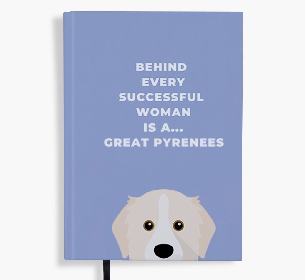 Successful Woman: Personalised {breedFullName} Notebook