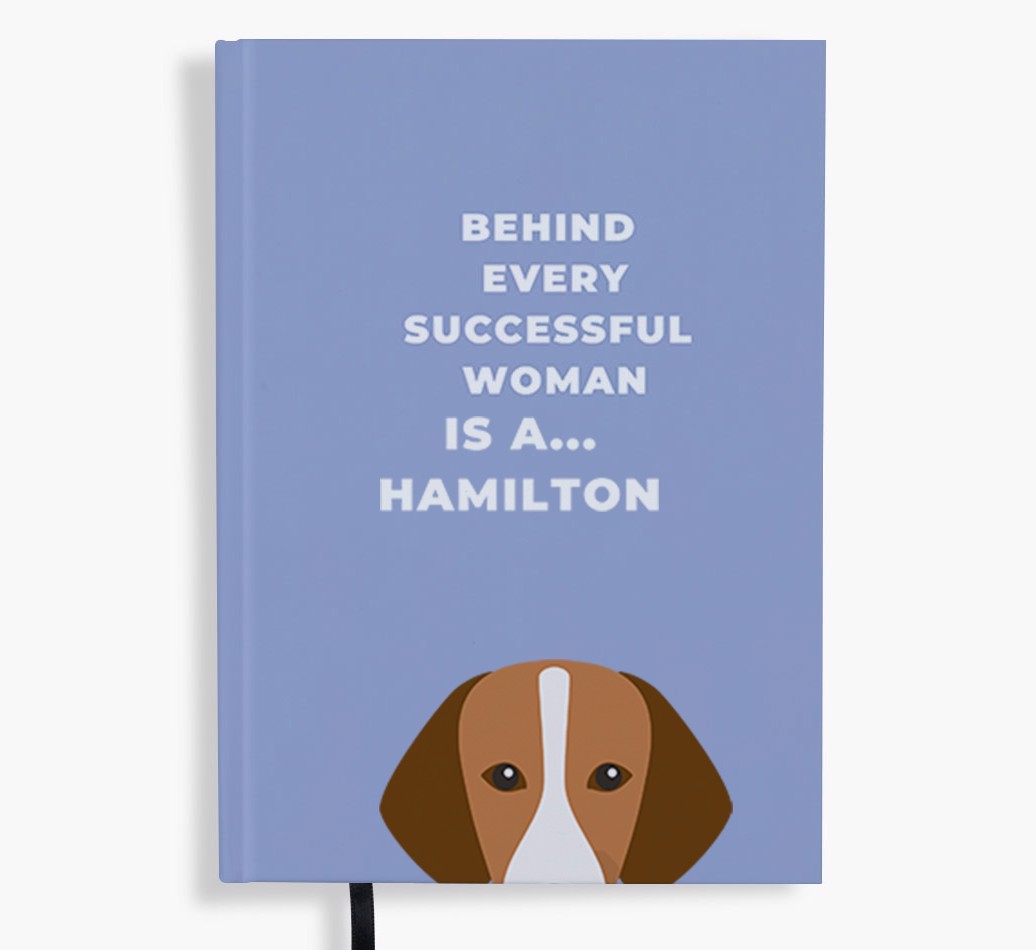 Successful Woman: Personalised {breedFullName} Notebook