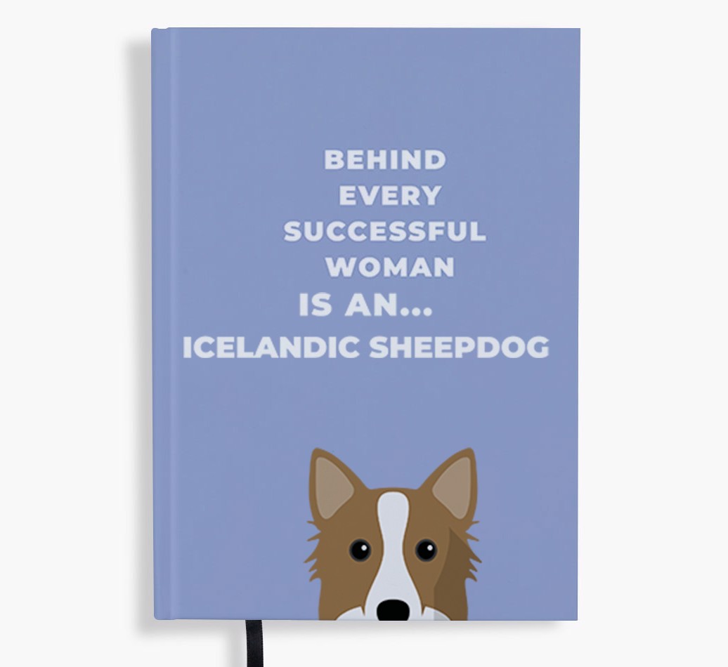 Successful Woman: Personalised {breedFullName} Notebook