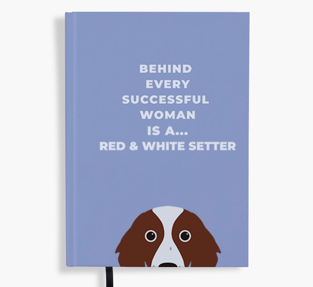 Successful Woman: Personalised {breedFullName} Notebook