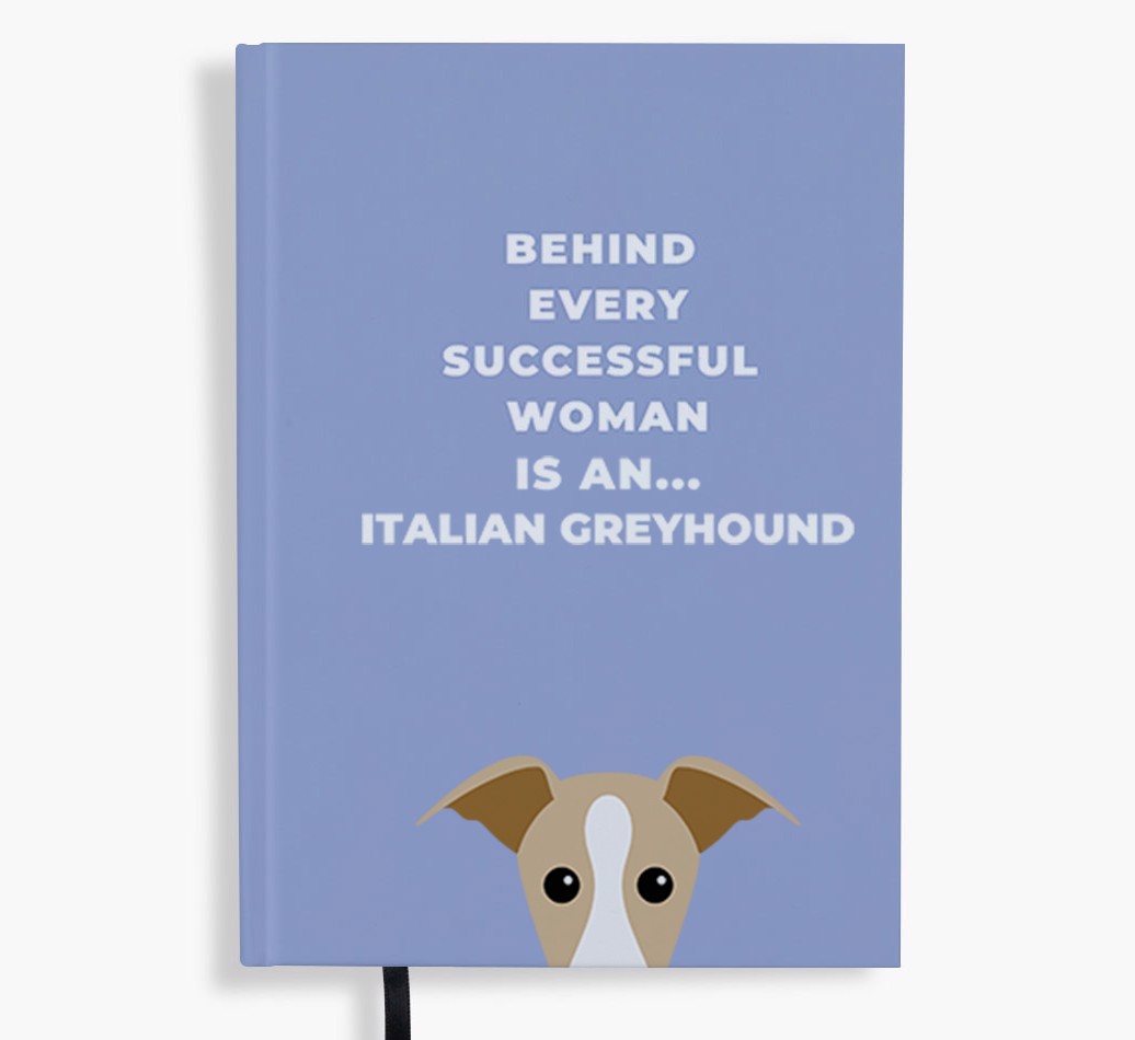 Successful Woman: Personalised {breedFullName} Notebook