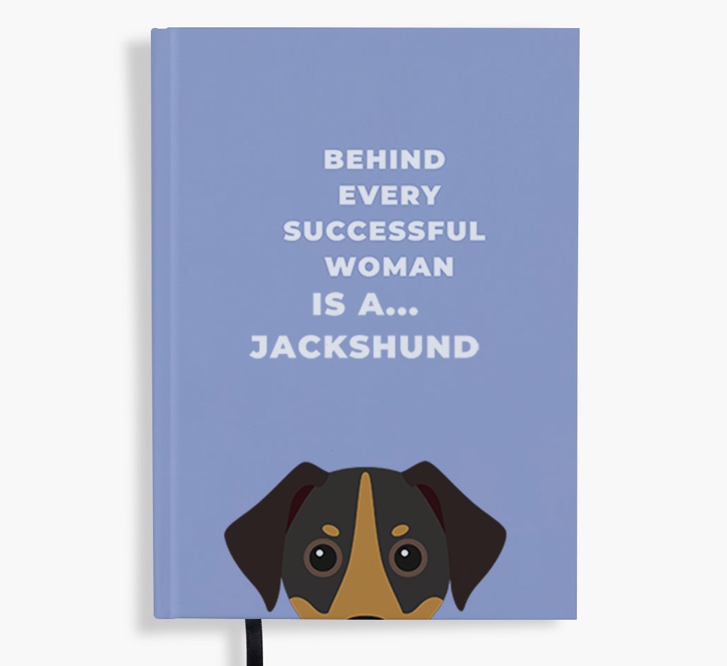 Successful Woman: Personalised {breedFullName} Notebook
