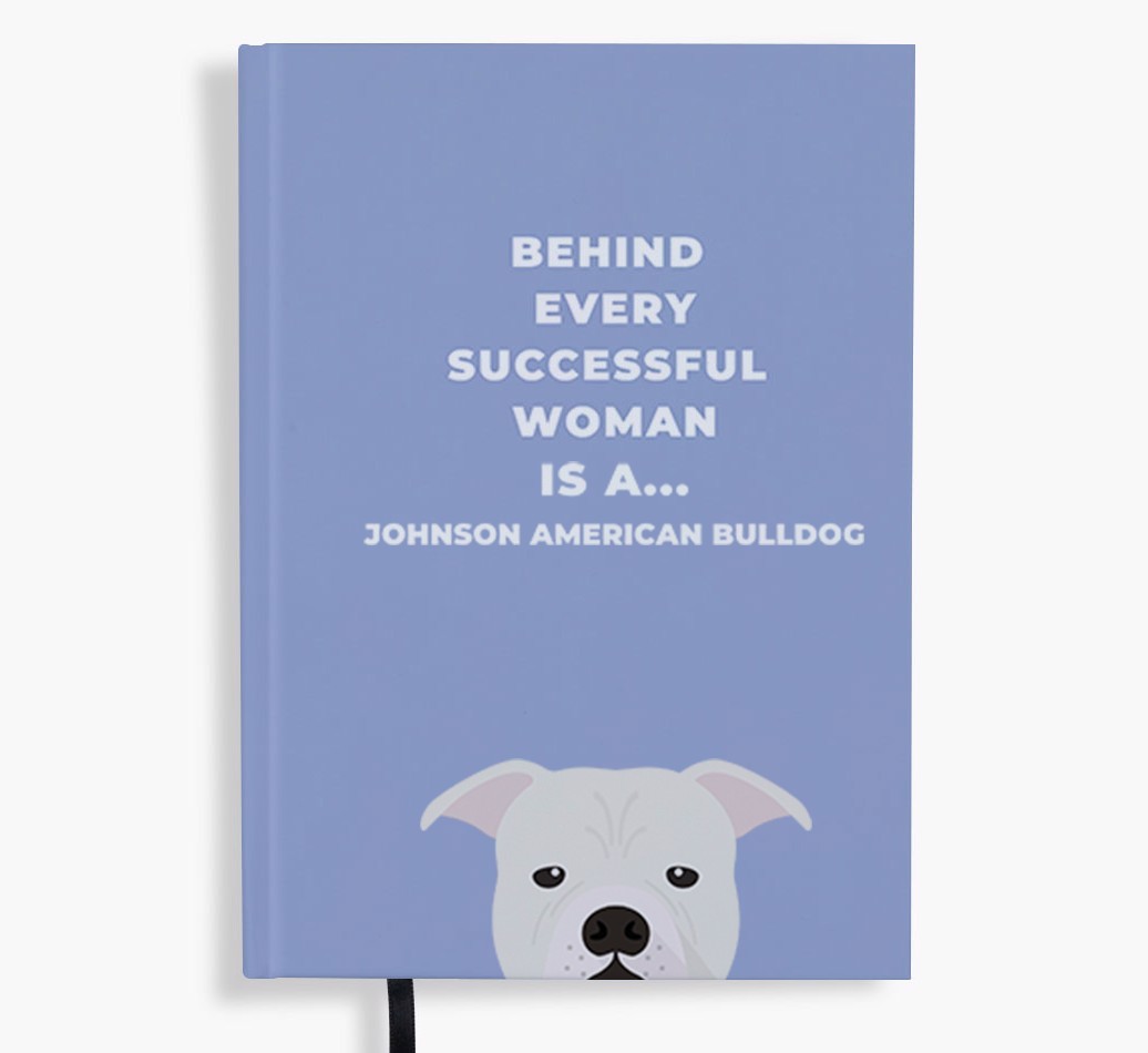 Successful Woman: Personalized {breedFullName} Notebook