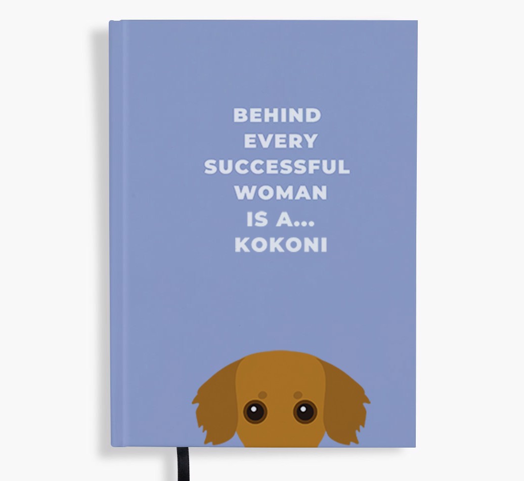 Successful Woman: Personalised {breedFullName} Notebook