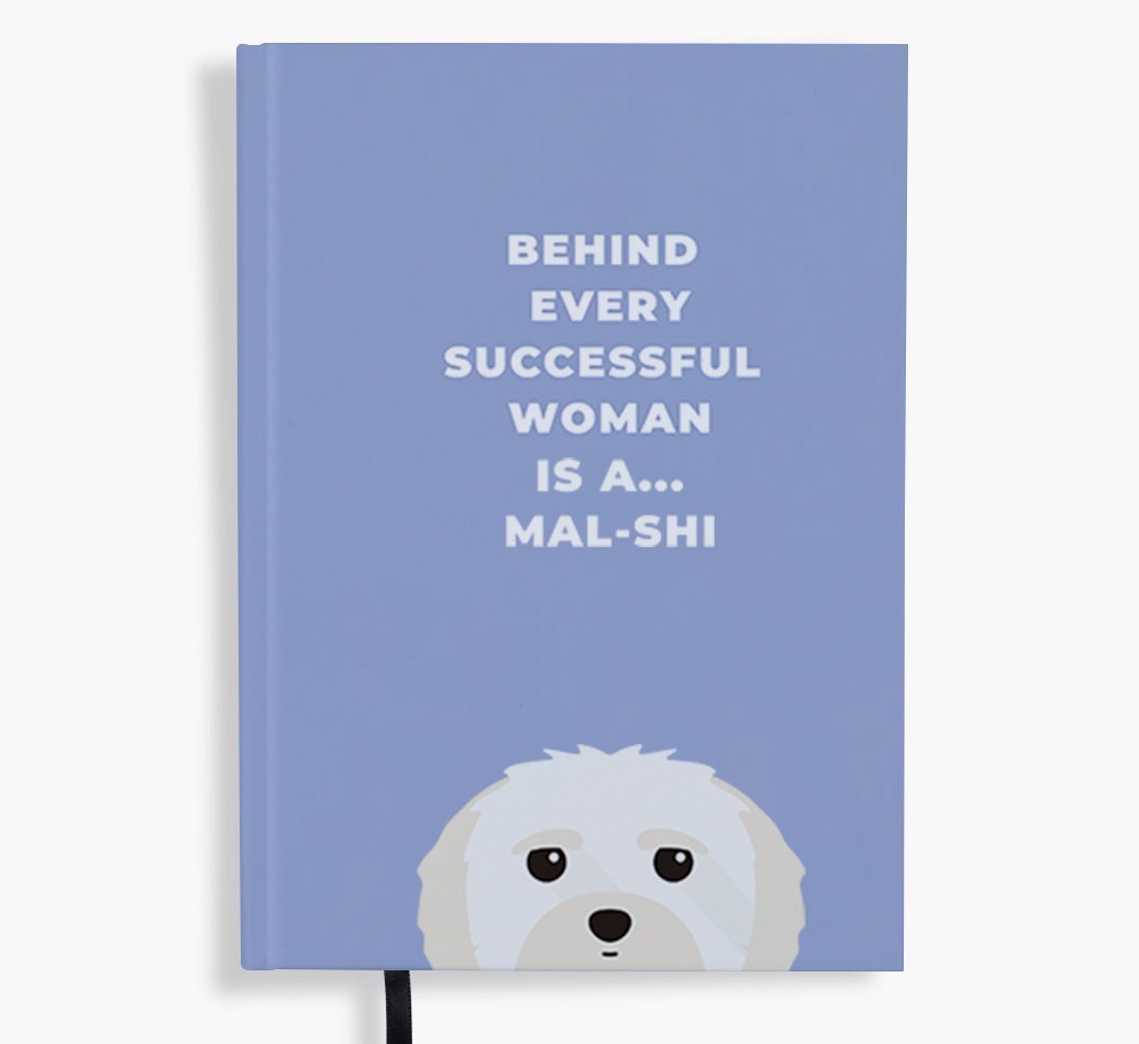 Successful Woman: Personalised {breedFullName} Notebook