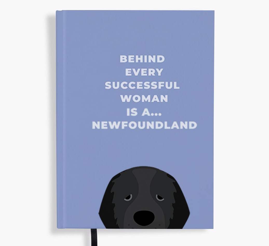 Successful Woman: Personalised {breedFullName} Notebook