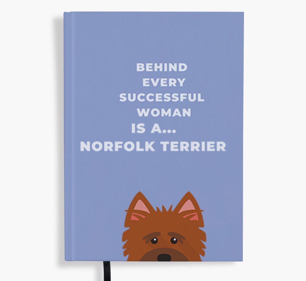 Successful Woman: Personalised {breedFullName} Notebook