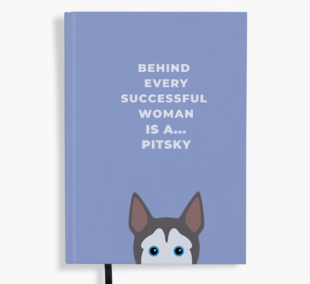 Successful Woman: Personalised {breedFullName} Notebook