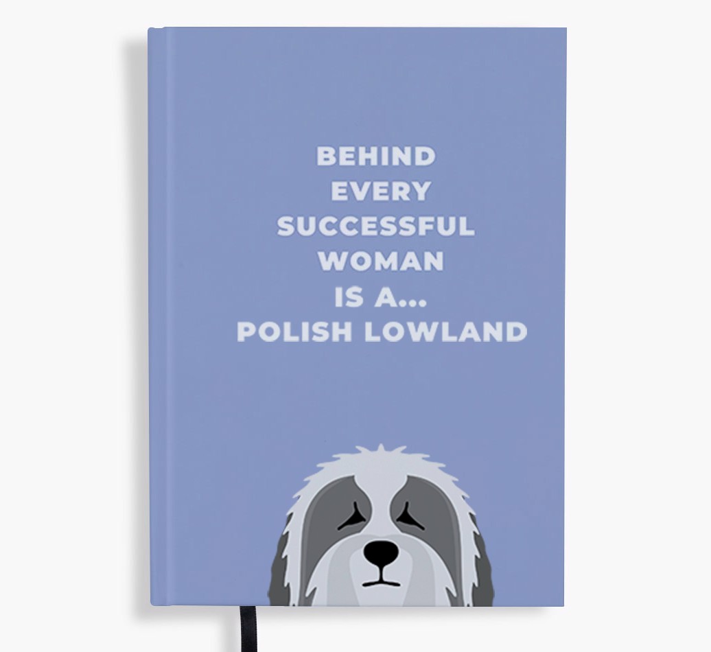 Successful Woman: Personalized {breedFullName} Notebook