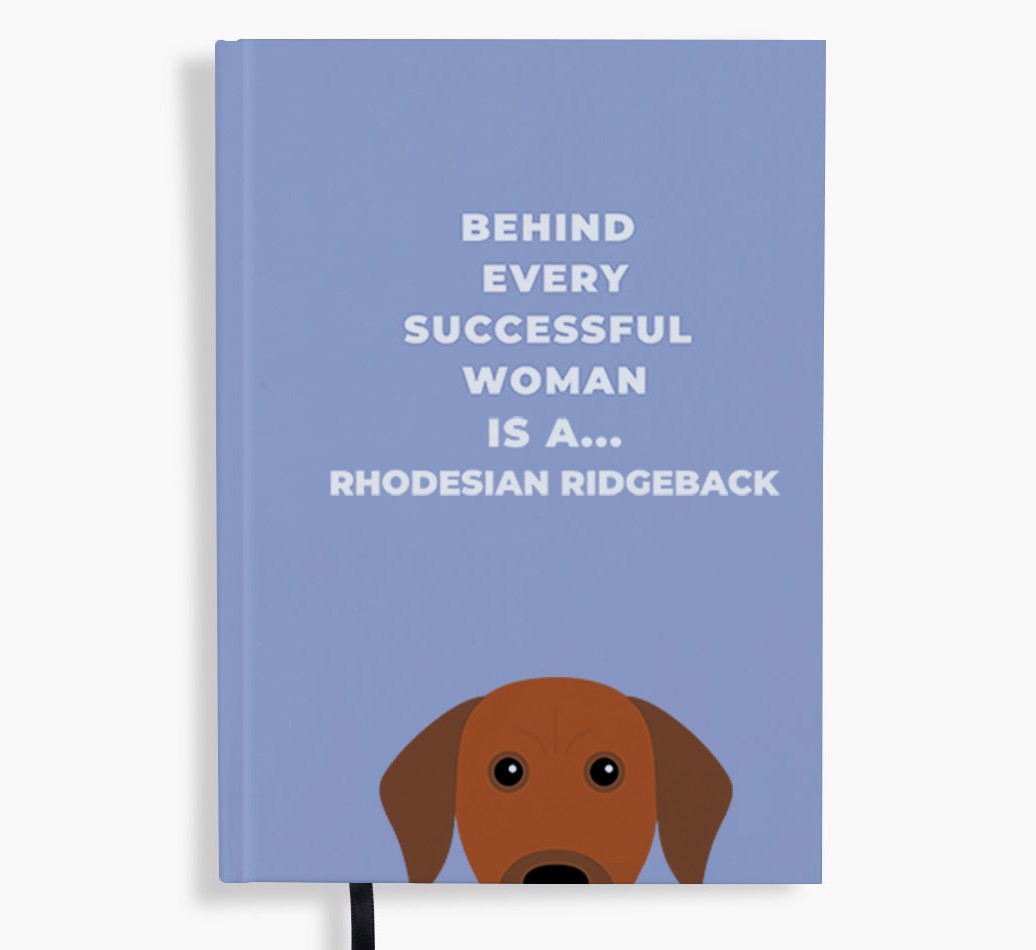 Successful Woman: Personalised {breedFullName} Notebook