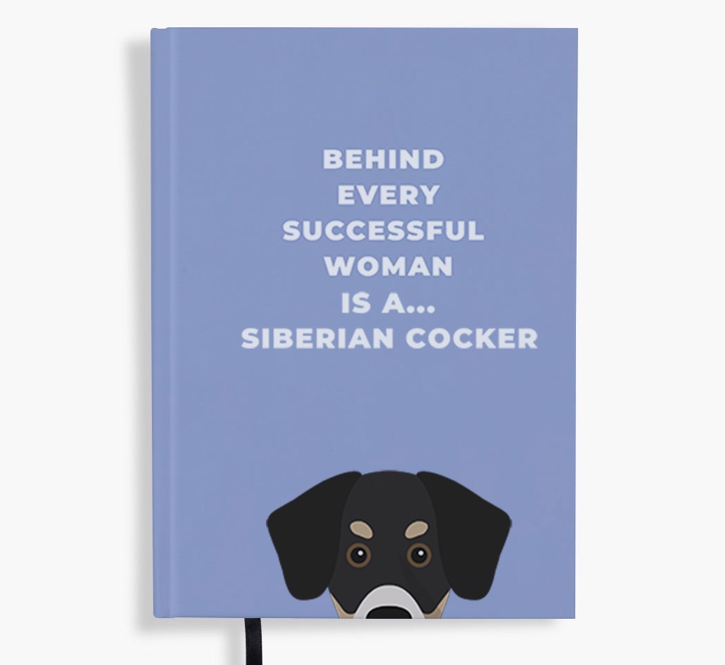 Successful Woman: Personalised {breedFullName} Notebook