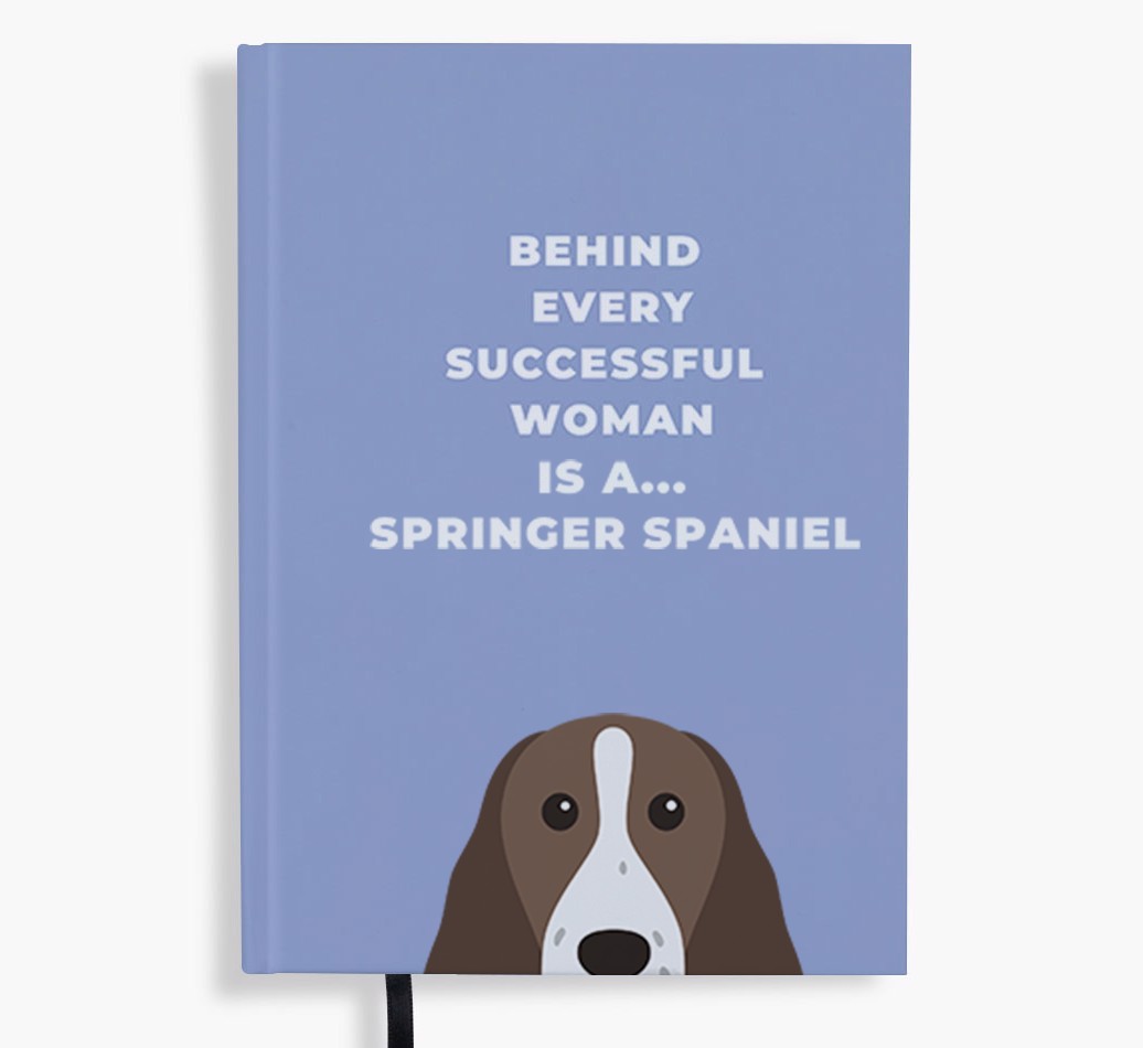 Successful Woman: Personalised {breedFullName} Notebook
