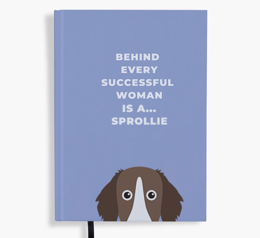 Successful Woman: Personalised {breedFullName} Notebook