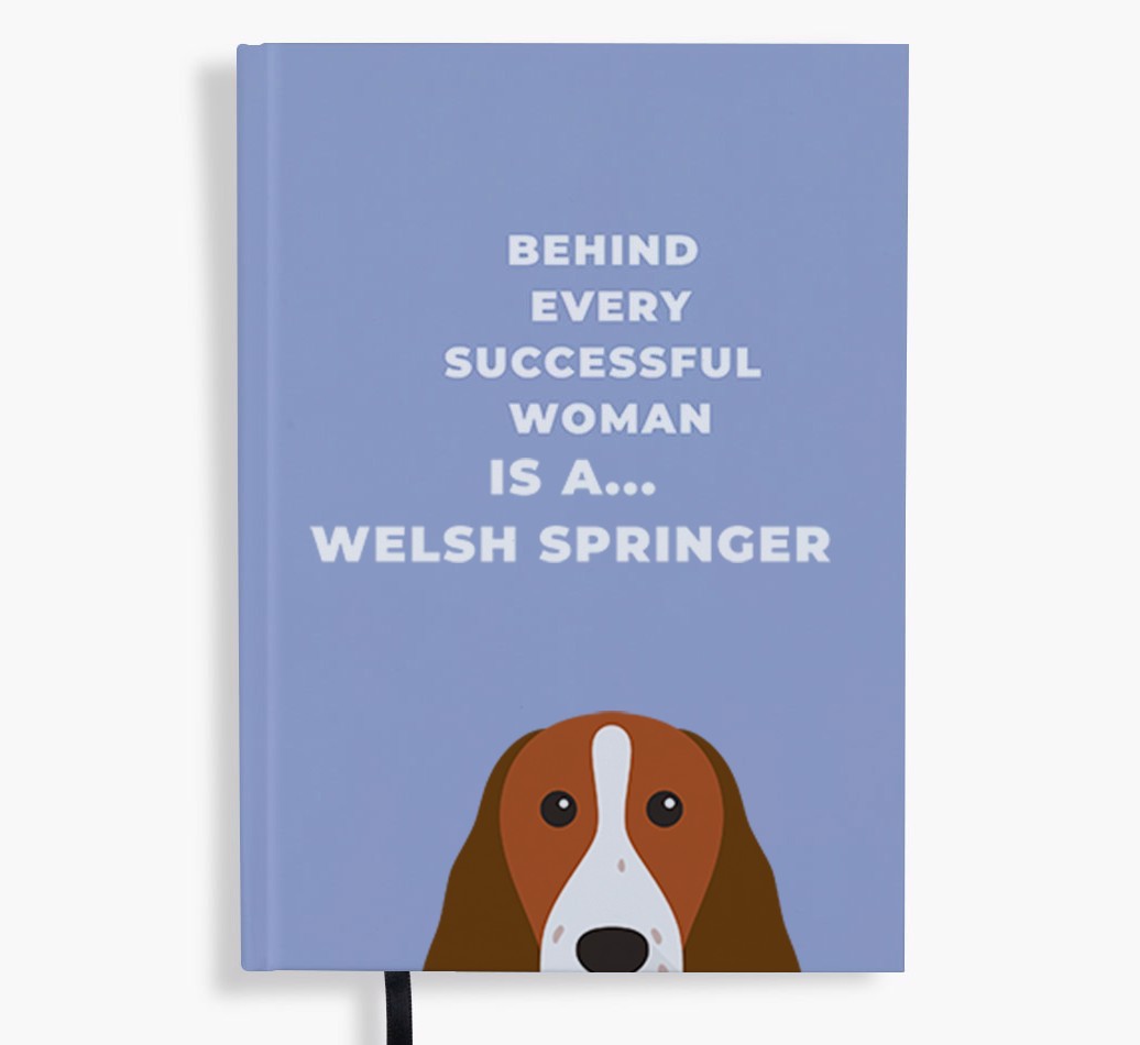 Successful Woman: Personalised {breedFullName} Notebook