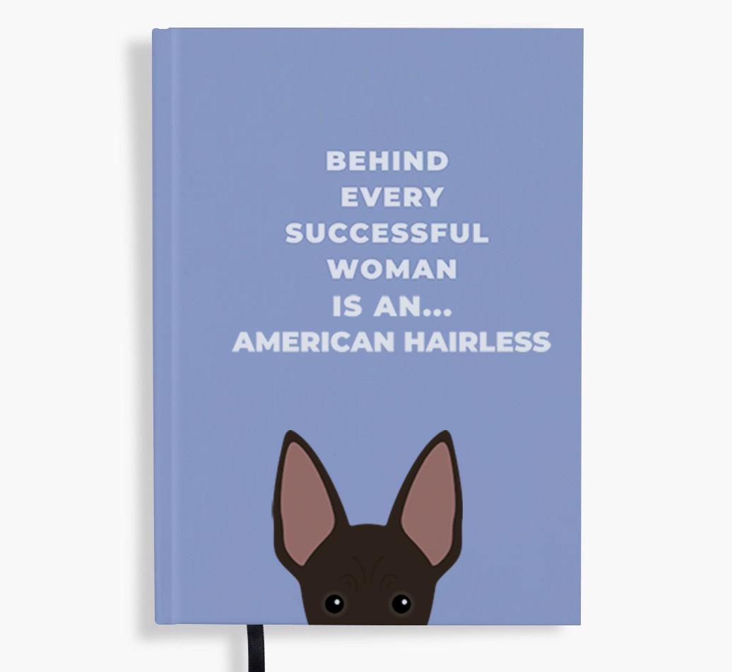 Successful Woman: Personalized {breedFullName} Notebook