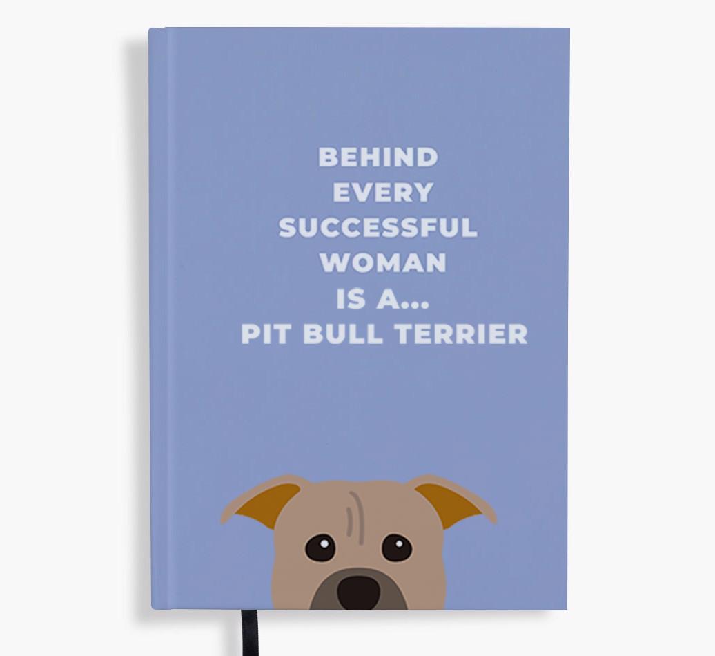 Successful Woman: Personalized {breedFullName} Notebook