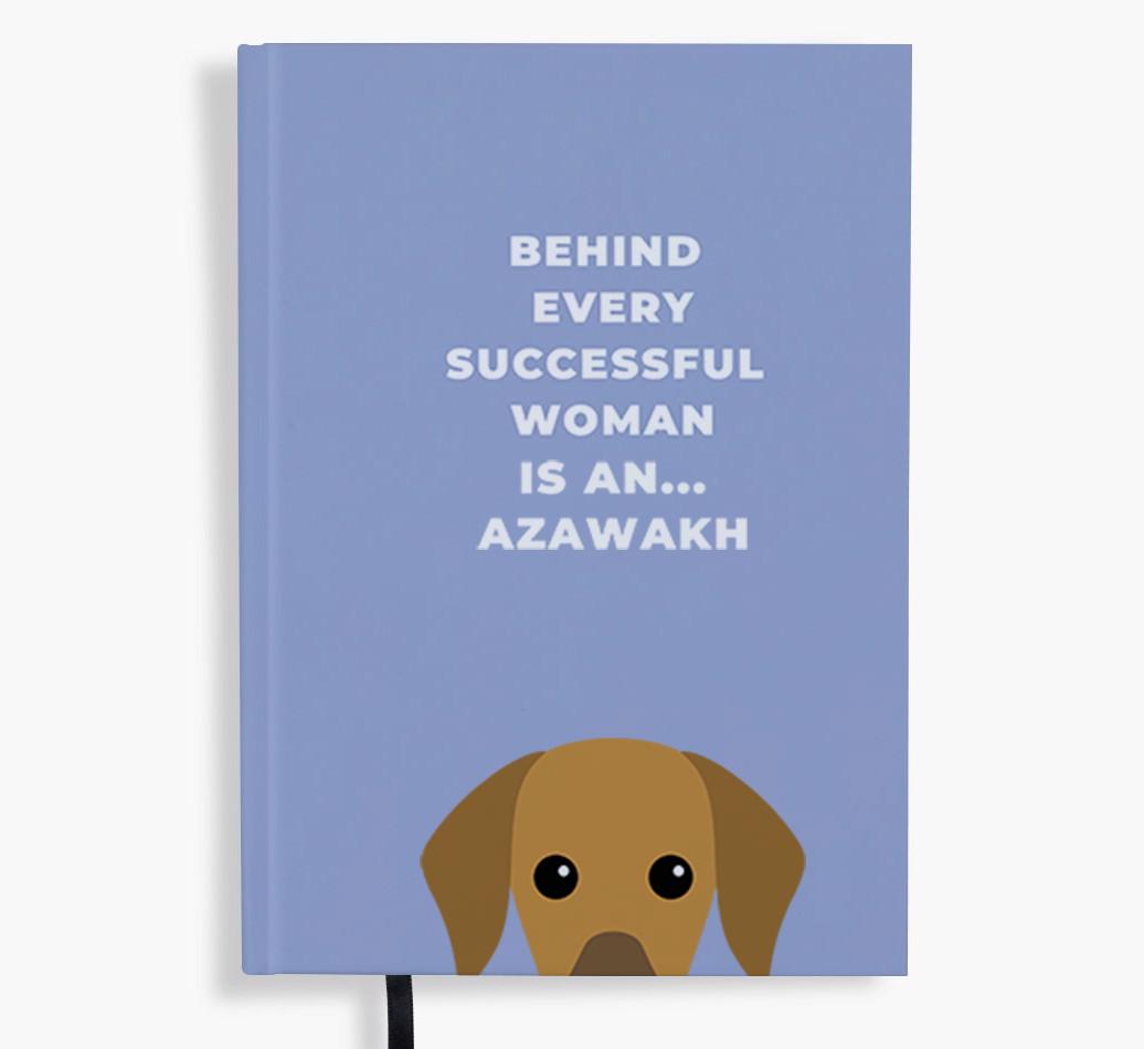 Successful Woman: Personalized {breedFullName} Notebook