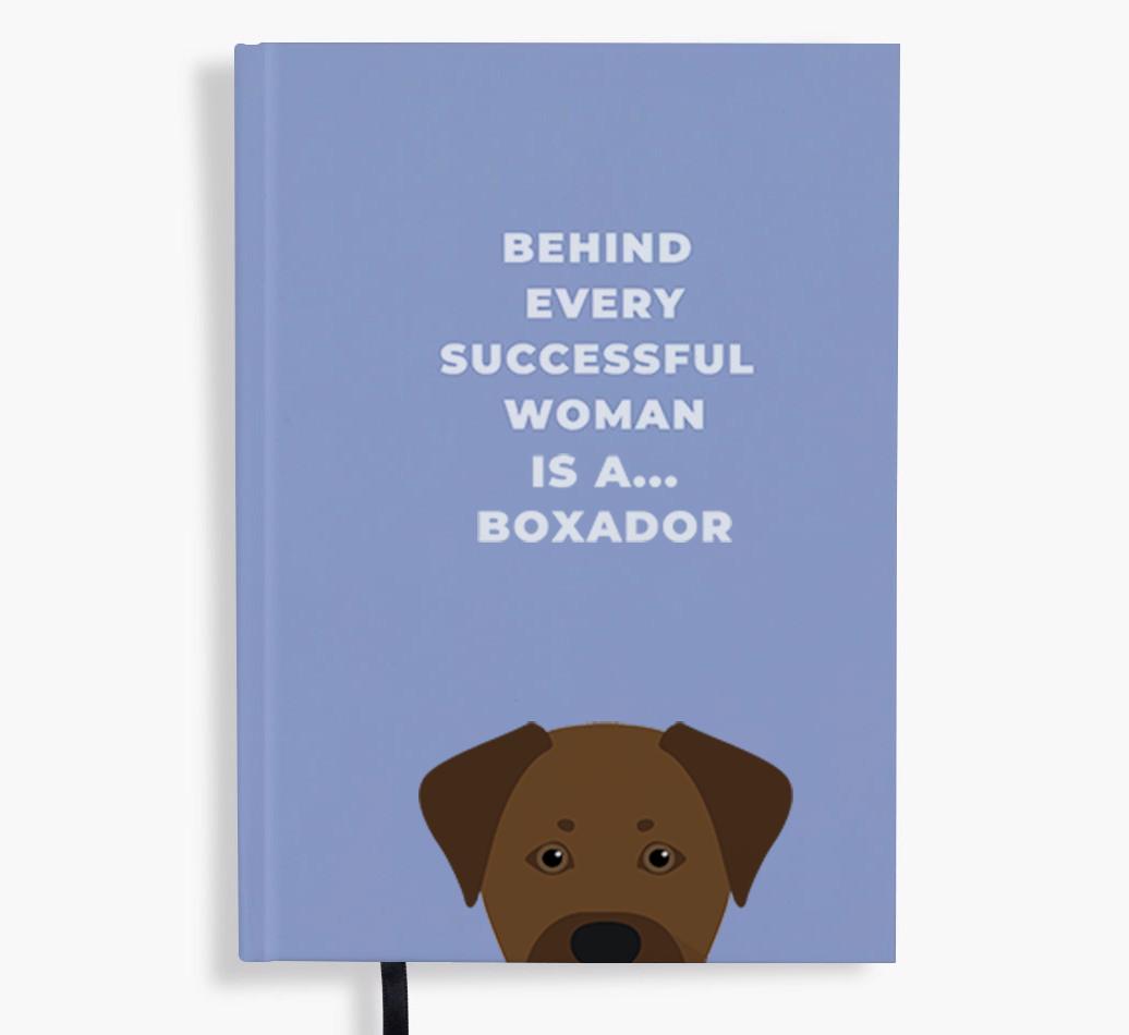 Successful Woman: Personalized {breedFullName} Notebook