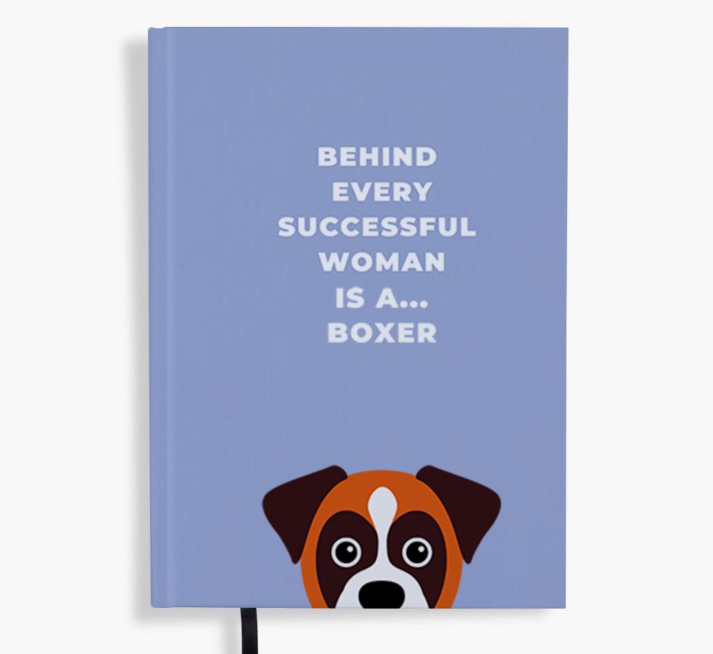 Successful Woman: Personalized {breedFullName} Notebook