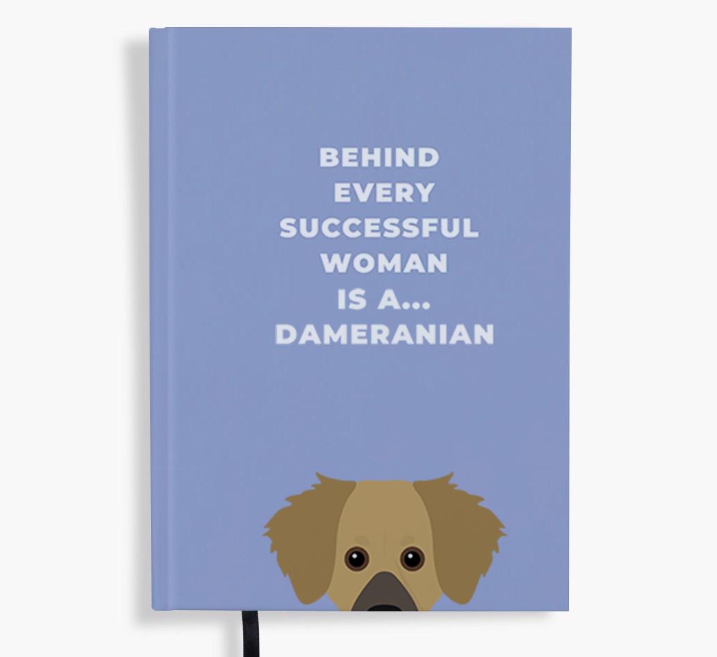 Successful Woman: Personalized {breedFullName} Notebook