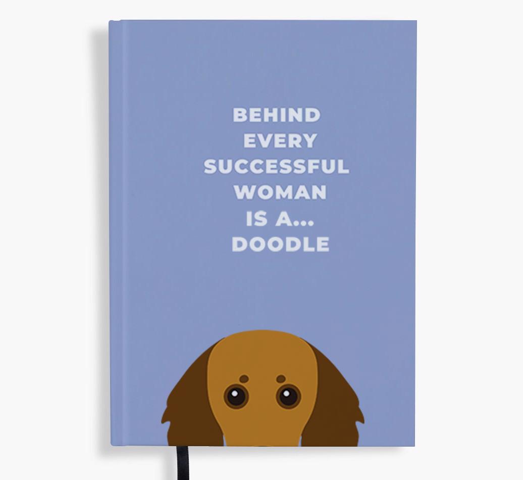 Successful Woman: Personalized {breedFullName} Notebook