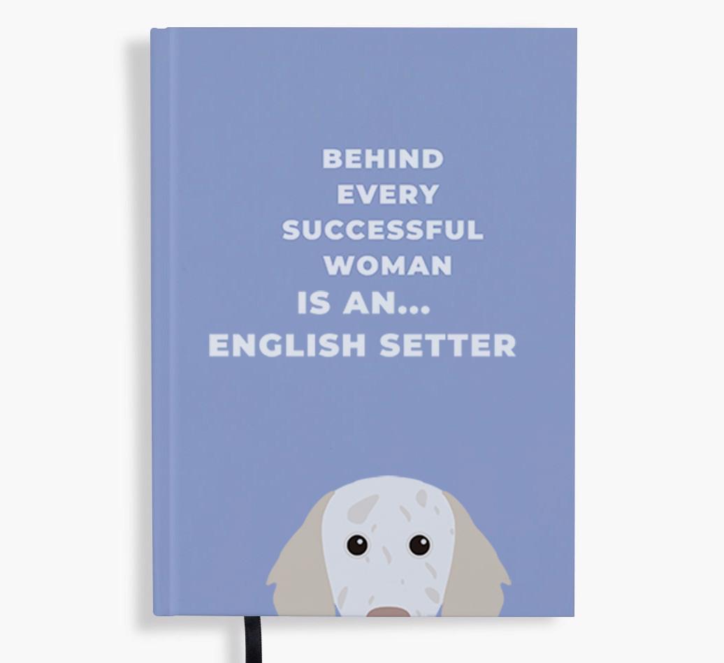 Successful Woman: Personalized {breedFullName} Notebook
