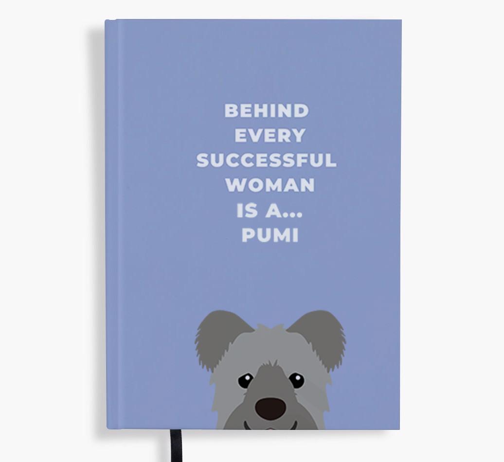 Successful Woman: Personalized {breedFullName} Notebook