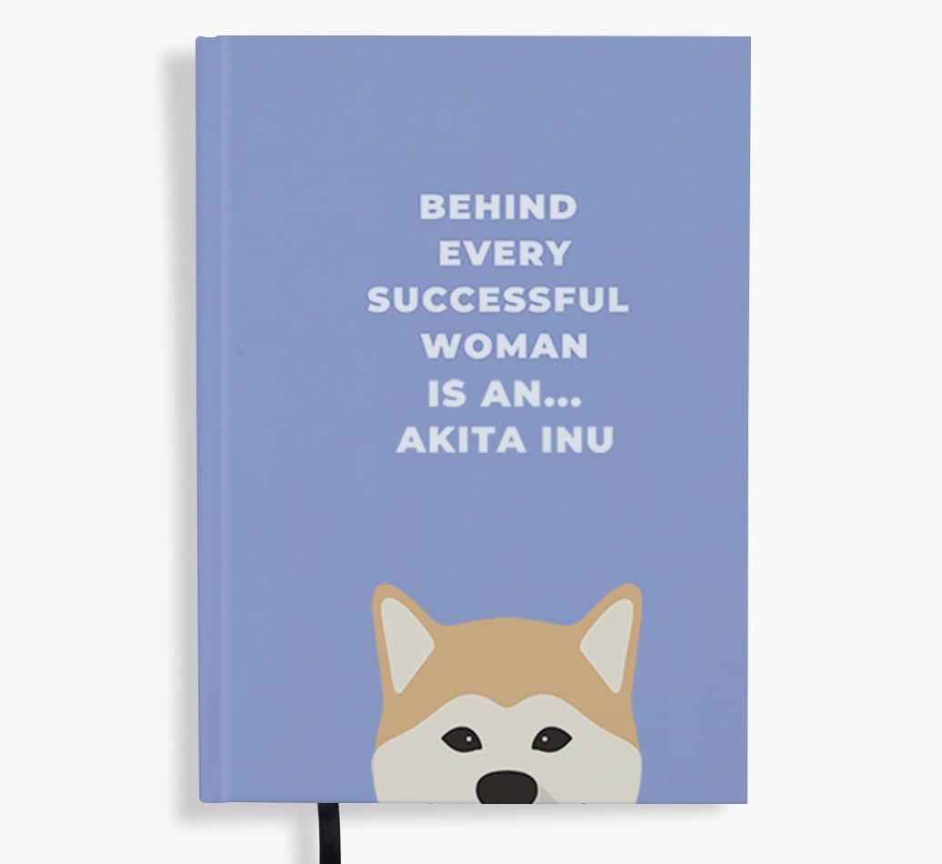 Successful Woman: Personalized {breedFullName} Notebook