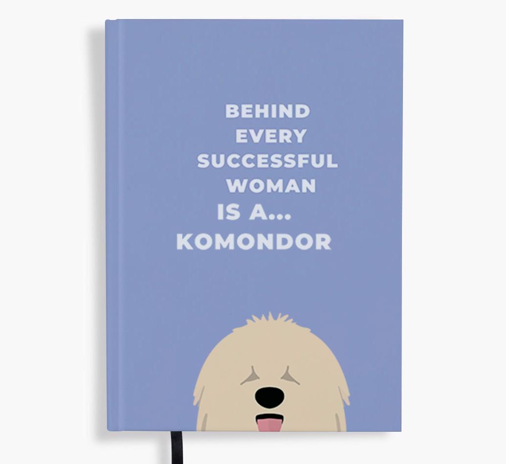 Successful Woman: Personalized {breedFullName} Notebook