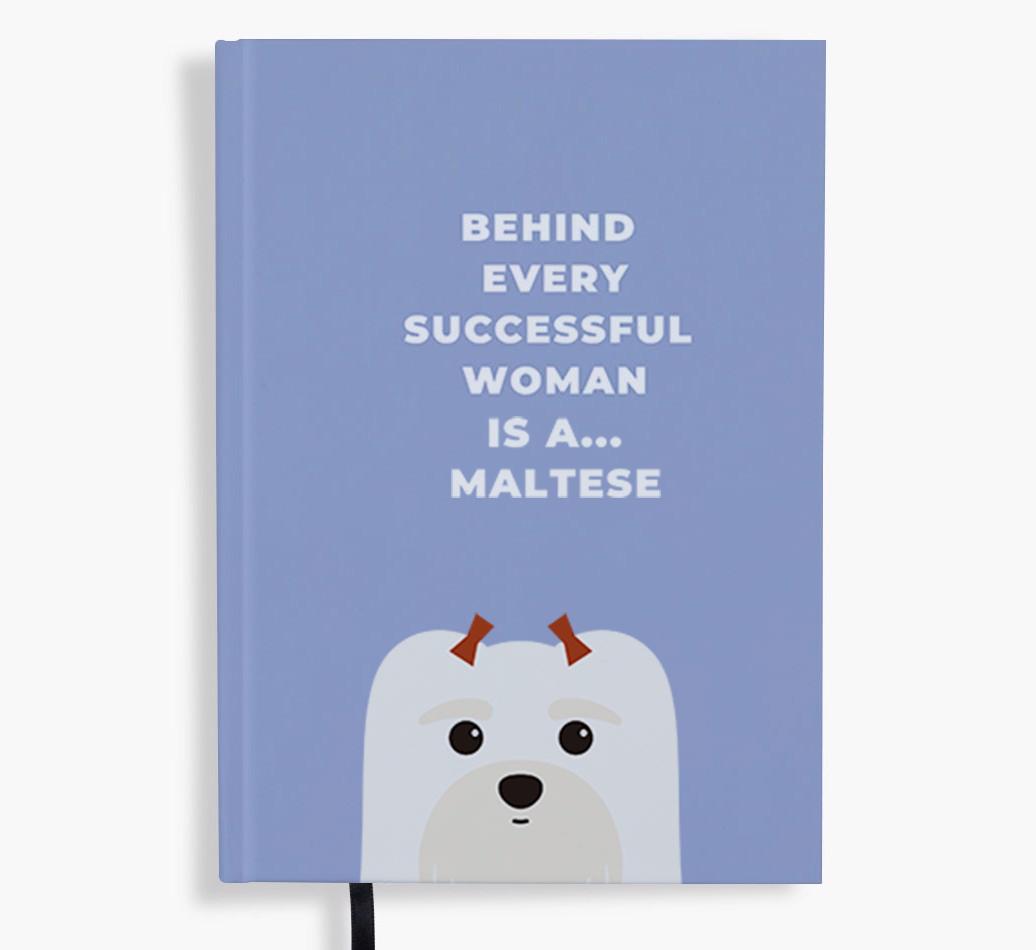 Successful Woman: Personalized {breedFullName} Notebook