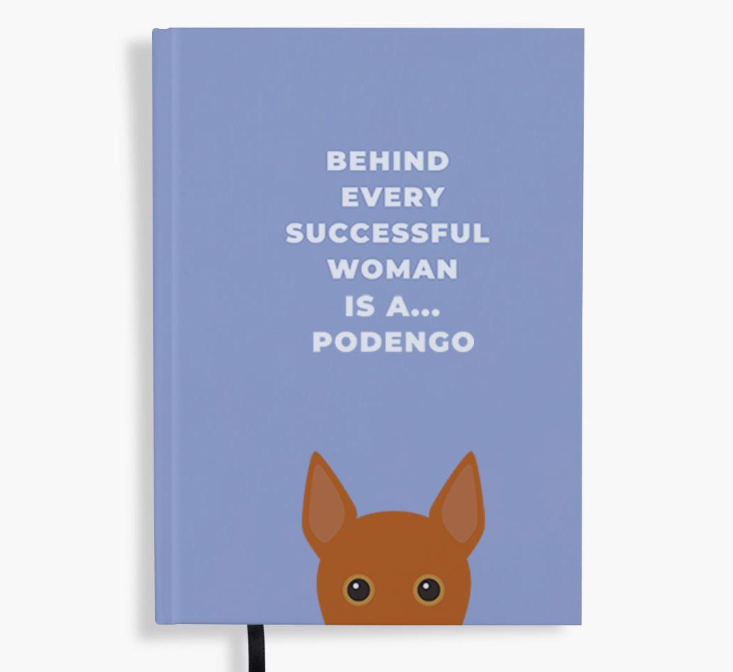 Successful Woman: Personalized {breedFullName} Notebook