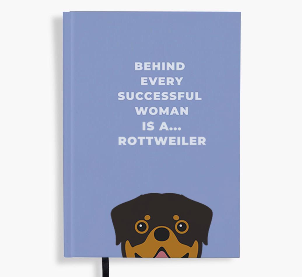 Successful Woman: Personalized {breedFullName} Notebook