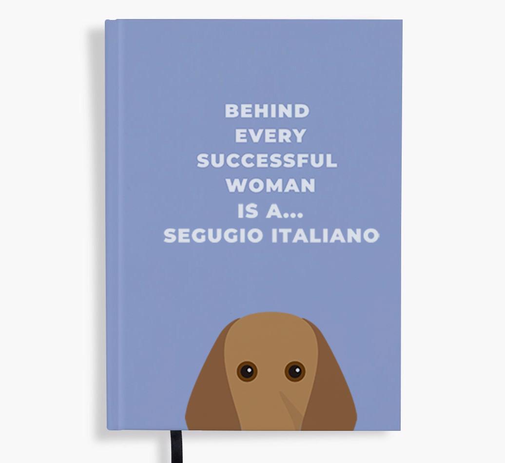 Successful Woman: Personalized {breedFullName} Notebook