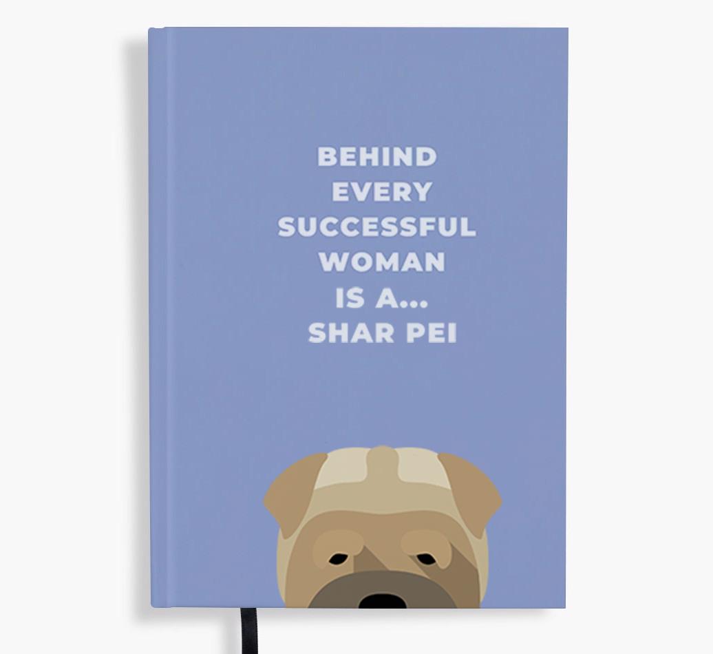 Successful Woman: Personalized {breedFullName} Notebook