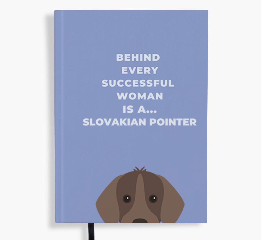 Successful Woman: Personalized {breedFullName} Notebook