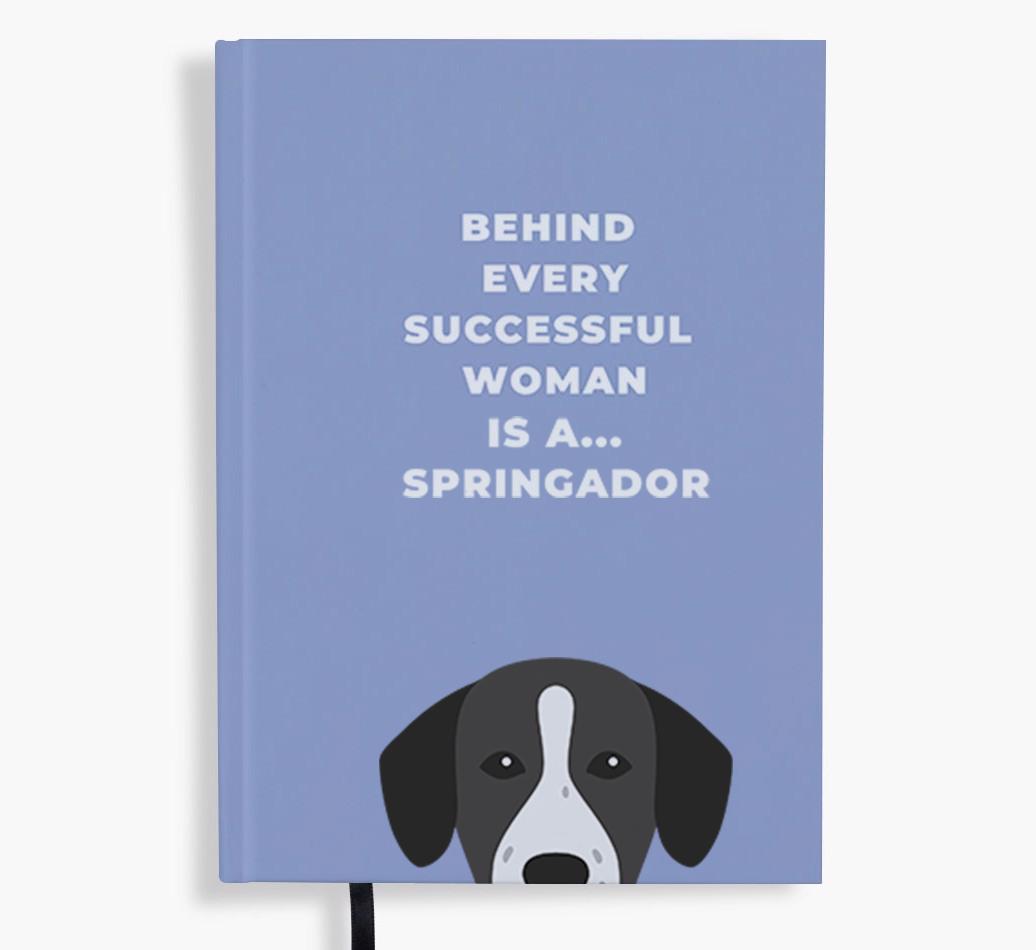 Successful Woman: Personalized {breedFullName} Notebook