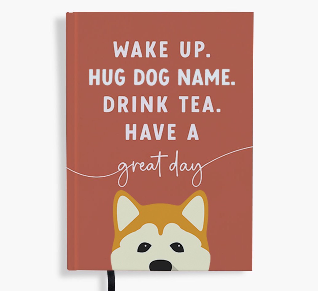 Wake Up: Personalised {breedFullName} Notebook
