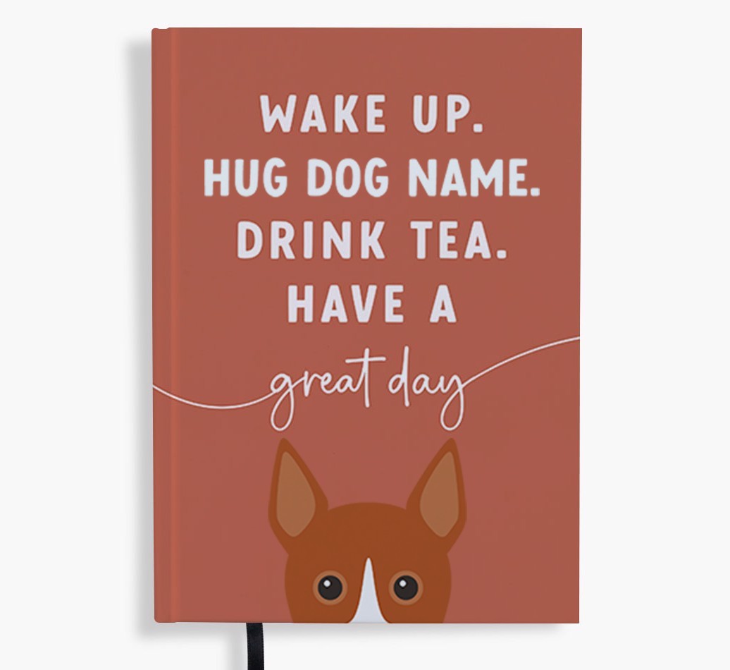 Wake Up: Personalised {breedFullName} Notebook