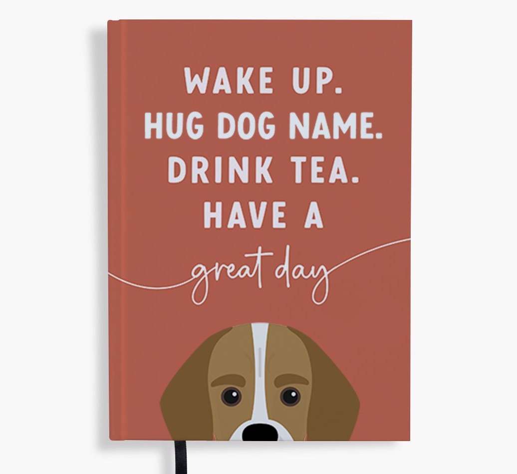 Wake Up: Personalised {breedFullName} Notebook