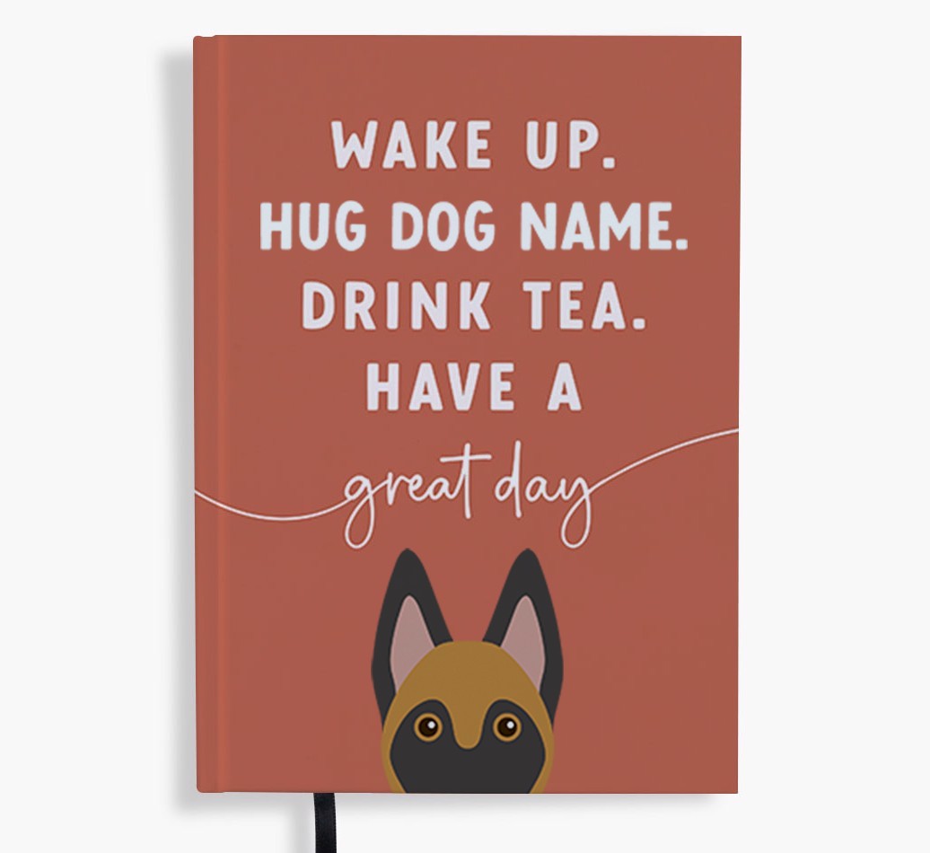 Wake Up: Personalised {breedFullName} Notebook
