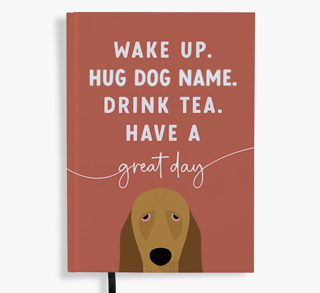 Wake Up: Personalised {breedFullName} Notebook