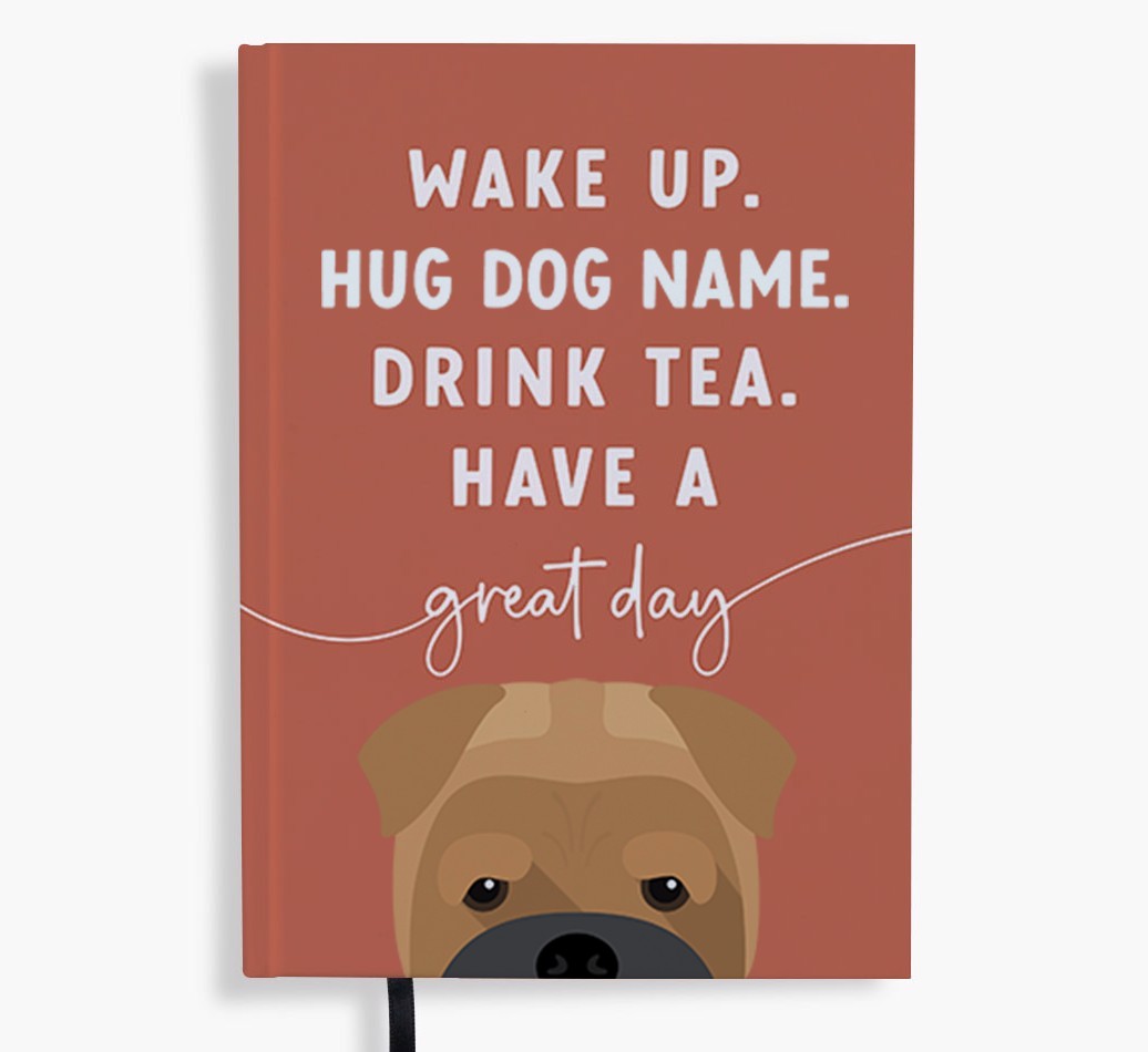 Wake Up: Personalized {breedFullName} Notebook