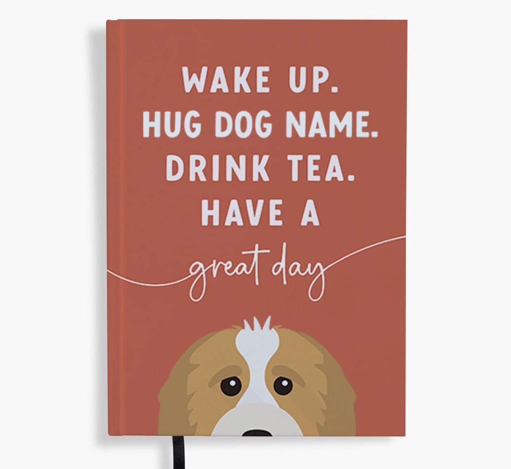 Wake Up: Personalised {breedFullName} Notebook