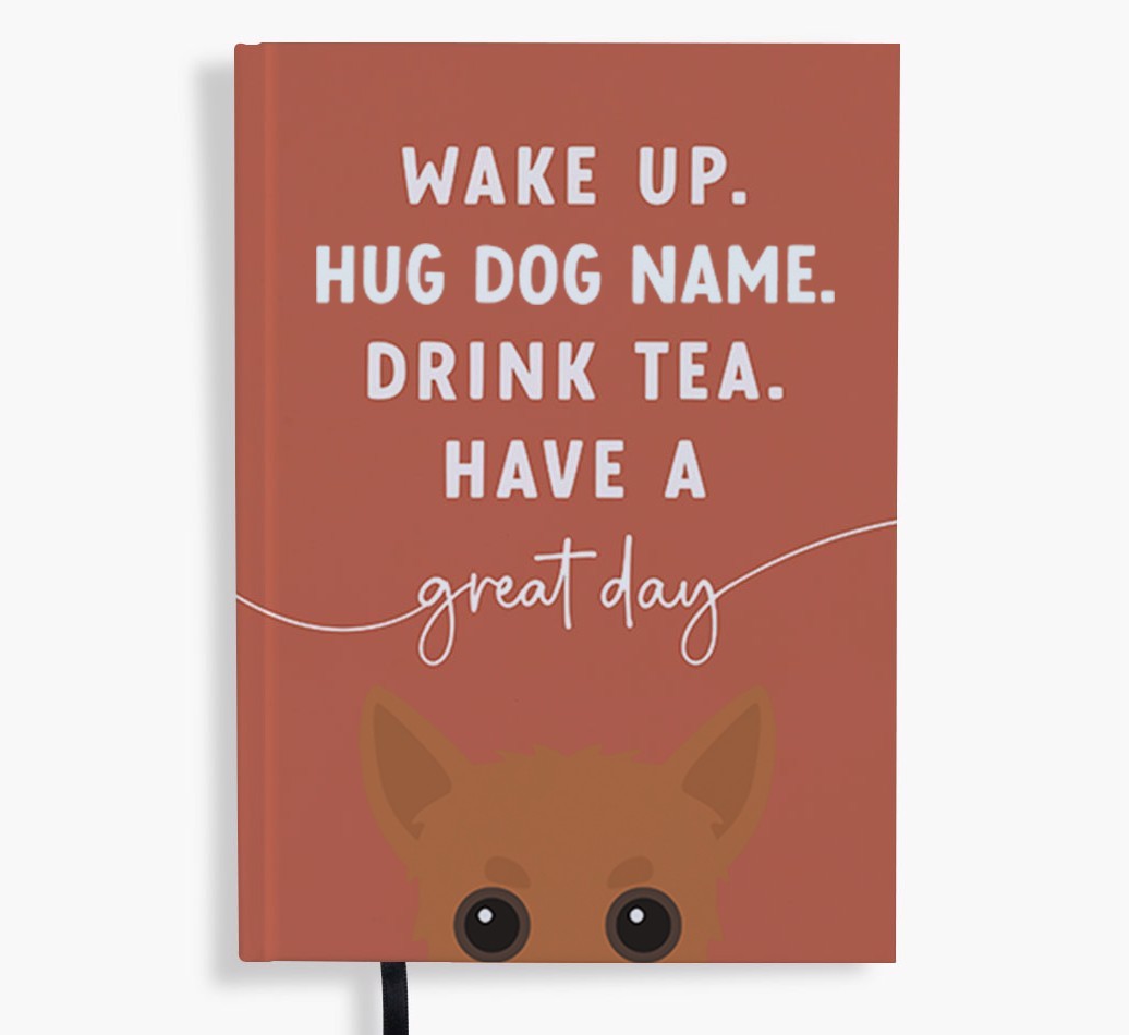 Wake Up: Personalised {breedFullName} Notebook