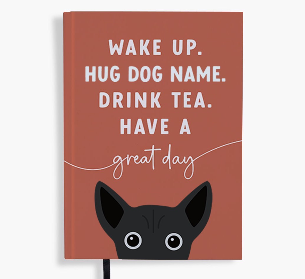 Wake Up: Personalised {breedFullName} Notebook