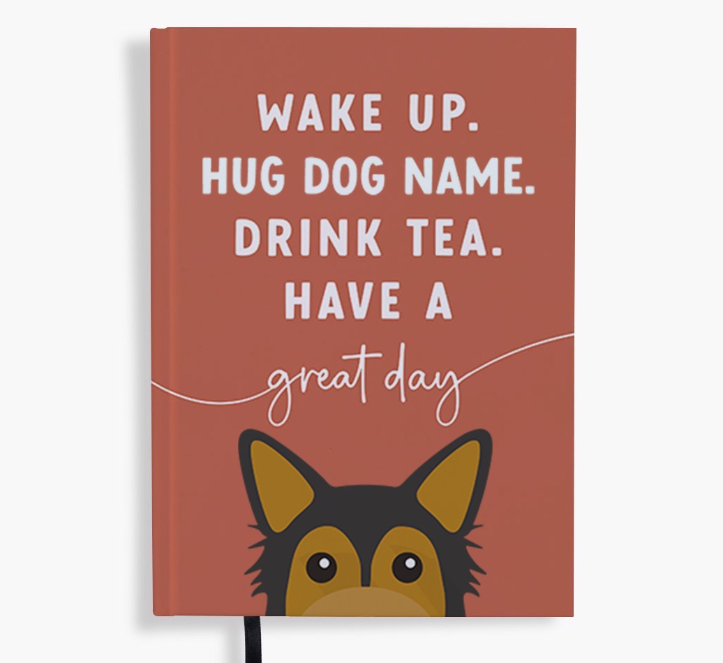 Wake Up: Personalised {breedFullName} Notebook