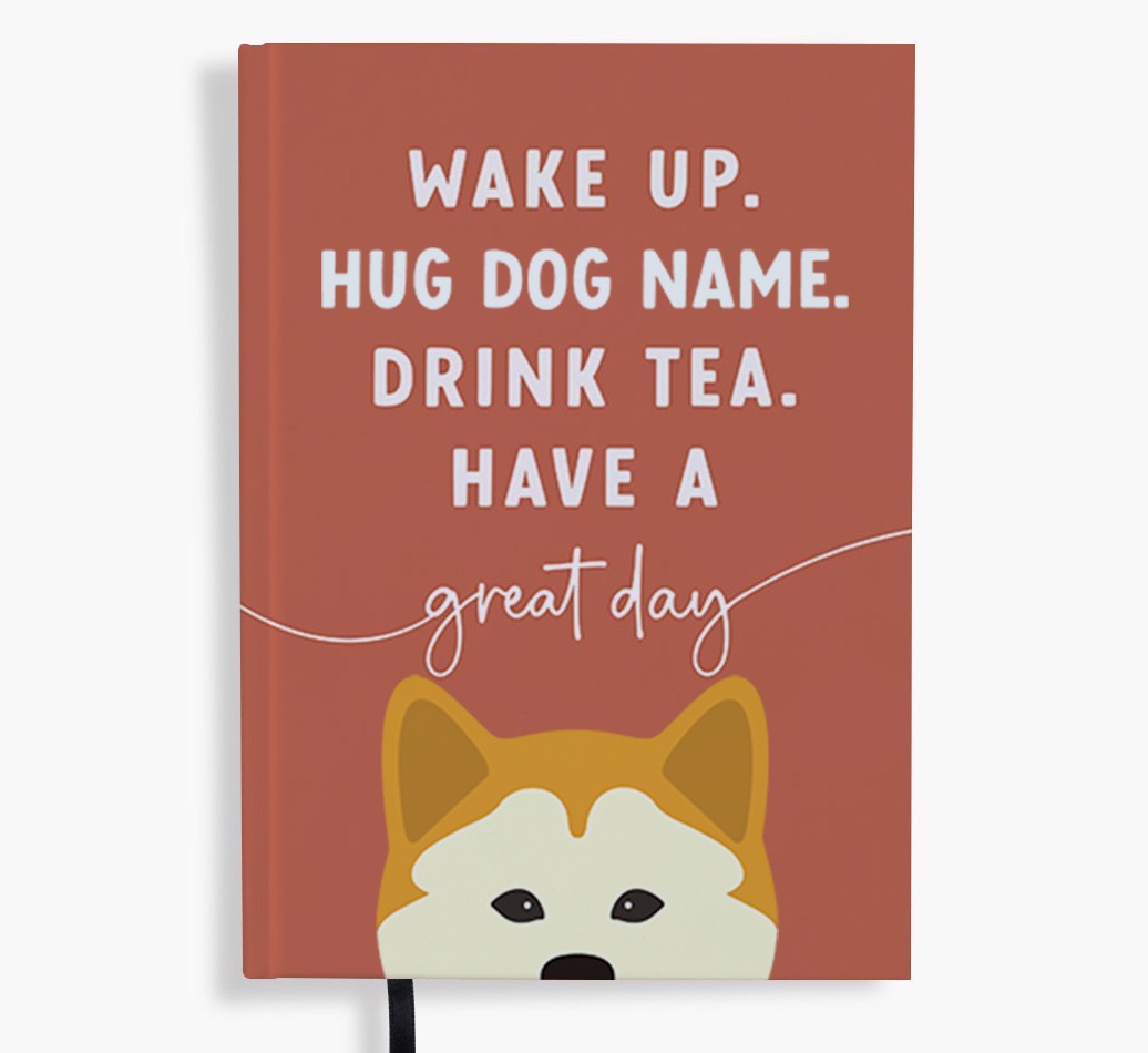 Wake Up: Personalised {breedFullName} Notebook