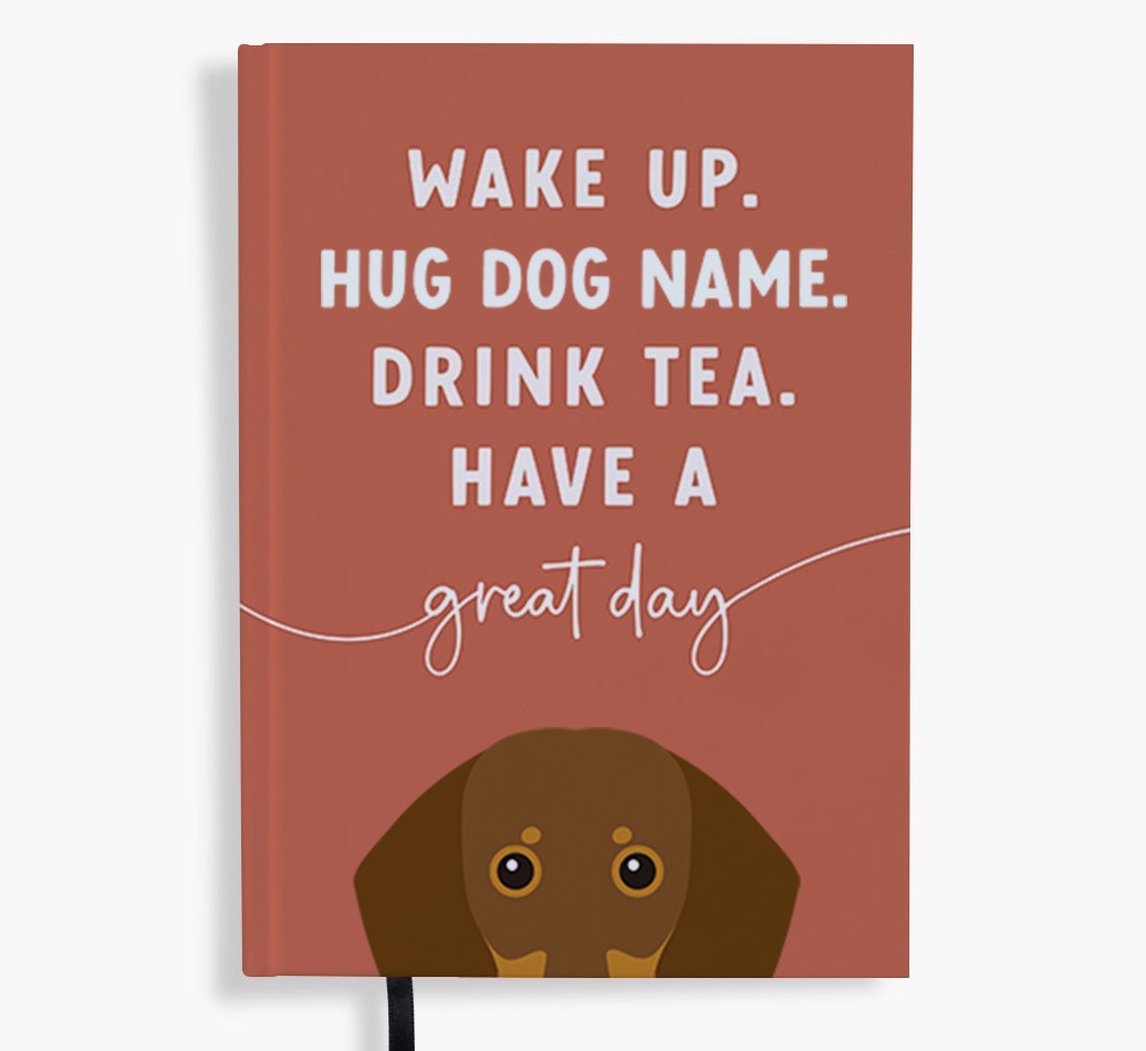 Wake Up: Personalised {breedFullName} Notebook